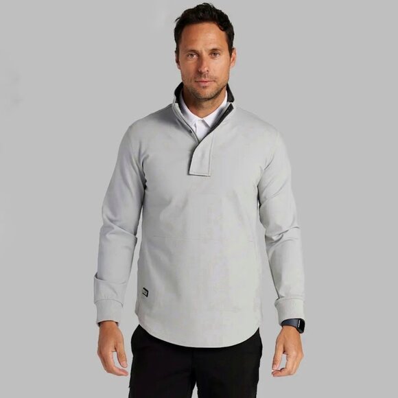 Bylt Men’s Elite Fairway Drop Cut Pullover Storm Gray XL - Picture 1 of 15